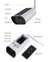 Qsmart PRO Smart Camera, 15000mAh Batteries, Solar Panel, Full HD 2MP, Wireless, iOS & Android, Waterproof IP66