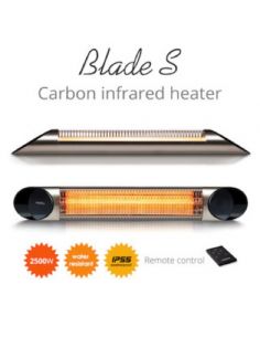 Stand cu Veito Blade S 2,5kW, Incalzitor terasa, Convector, Radiator electric, Infrarosu, Interior-Exterior, fibra Carbon