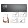 Kit Automatizare Incalzire Pardoseala Smart Q9, 4 zone, Termostate Wifi, IP, Control prin telefon