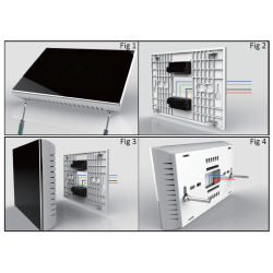 Termostat Pompe de caldura Q8000HP, Aer Conditionat, HVAC, 24V, Smart, Aplicatie iOS/ Android, Ecran LCD