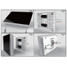 Termostat Pompe de caldura Q8000HP, Aer Conditionat, HVAC, 24V, Smart, Aplicatie iOS/ Android, Ecran LCD