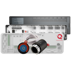 Actuator incalzire pardoseala Qsmart NC normal inchis, Servomotor electrotermic pardoseala, 230V, M30*1,5mm