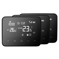 Automatizare Incalzire Pardoseala Q20, Kit Incalzire Pardoseala Wireless, Controller 8 zone, 6 Termostate, e-Hub, Smart