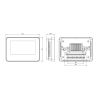 Q10 Underfloor Heating Automation Kit, Smart Management and Monitoring for 8 Zones, 4 Wired Q10 Thermostats, Flat back