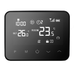 Q20 smart automation kit, Controller for underfloor heating, 8 zones, Full wireless, 4 Smart Wireless Thermostats, e-Hub