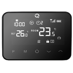 Q20 Underfloor Heating Automation Kit, Smart Management for 2x 8 Zones, Fully Wireless, 6 Wifi Thermostats, e-Hub Included, RF