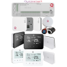 Q20 Underfloor Heating Automation Kit, Smart Management for 8 Zones, Fully Wireless, 6 Wifi Thermostats, e-Hub Included, RF