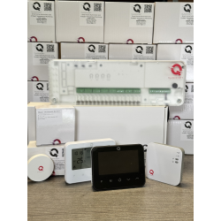 Q20 smart automation kit, Controller for underfloor heating, 2 distributors, 16 zones, 6 Wireless and Wifi Thermostats