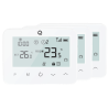 Q20 smart automation kit, Controller for underfloor heating, 8-16 zones, Full wireless, 6 Smart Wireless Thermostats, e-Hub