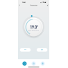 Q10 Underfloor Heating Automation Kit, Smart Management and Monitoring for 2x 8 Zones, 4 Wired Q10 Thermostats, Flat back