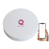 Q20 smart automation kit, Controller for underfloor heating, 8 zones, Full wireless, 4 Smart Wireless Thermostats, e-Hub