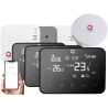 Automatizare Incalzire Pardoseala Wireless Q20, Kit Incalzire Pardoseala, Controller 8 zone, 2 Termostate Wireless, e-Hub