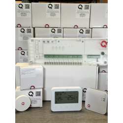 Termostat Wireless Q20- termostat suplimentar pentru Kit Automatizare Pardoseala Q20, Alb