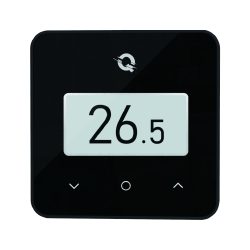 Q20 Underfloor Heating Automation, 8-zone Controllers, 4 Q30 Wireless Thermostats, e-Ink Display, Glass Touch Panel, Smart