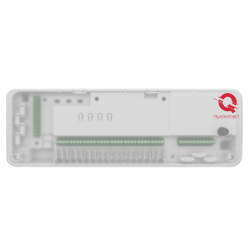 Q20 Underfloor Heating Automation, 2x 8-zone Controllers, 6 Q30 Wireless Thermostats, e-Ink Display, Glass Touch Panel, Smart