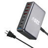 Statie incarcare 320W, High Power Fast Charging, 4x USB-C, 4x USB, laptop, tableta, telefon