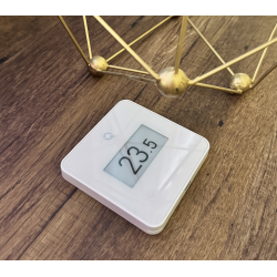 Termostat Wireless Q30- termostat suplimentar pentru Kit Automatizare Pardoseala Q20, Alb