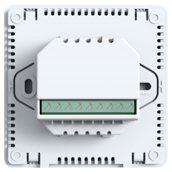 Automatizare Incalzire Pardoseala Q10, Controller pardoseala 8 zone, 4 Termostate cu fir Q40, Incastrabil, Smart, Alb